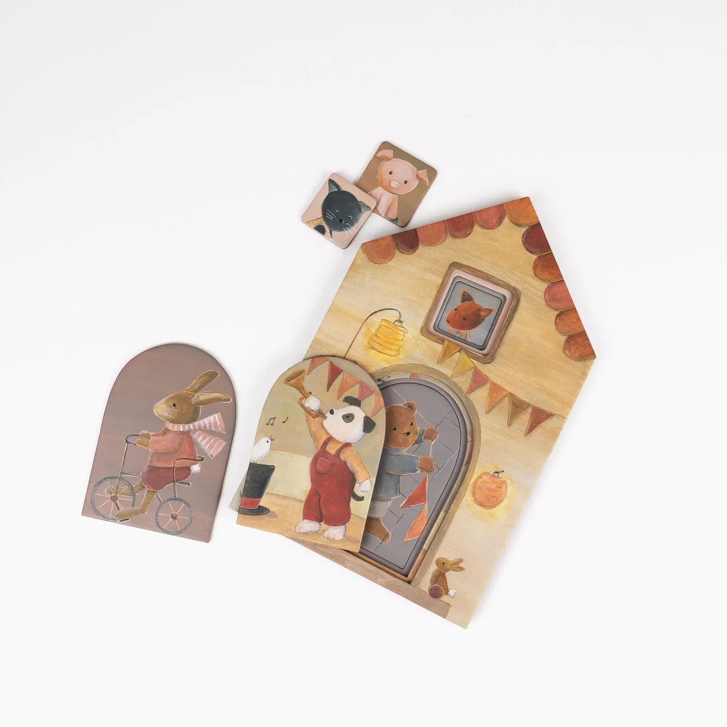 Multi-Layered Friends Puzzle