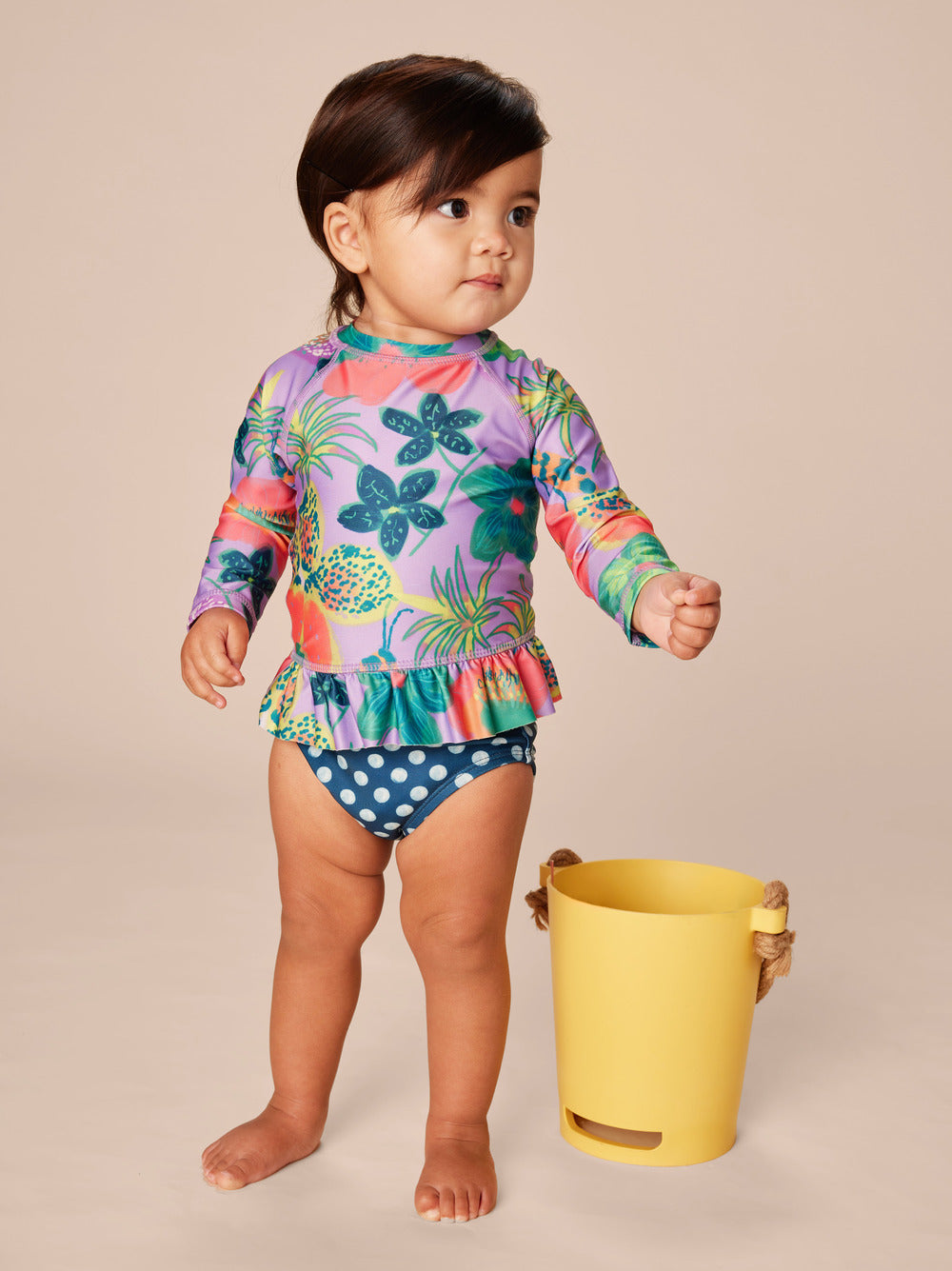 Rash Guard Baby Swim Set - Hanging Flowers of Malindi