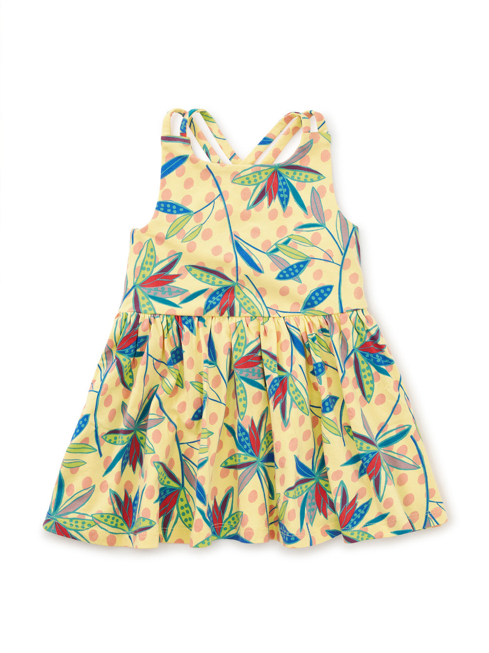 Strappy Back Skirted Baby Dress - Bird of Paradise