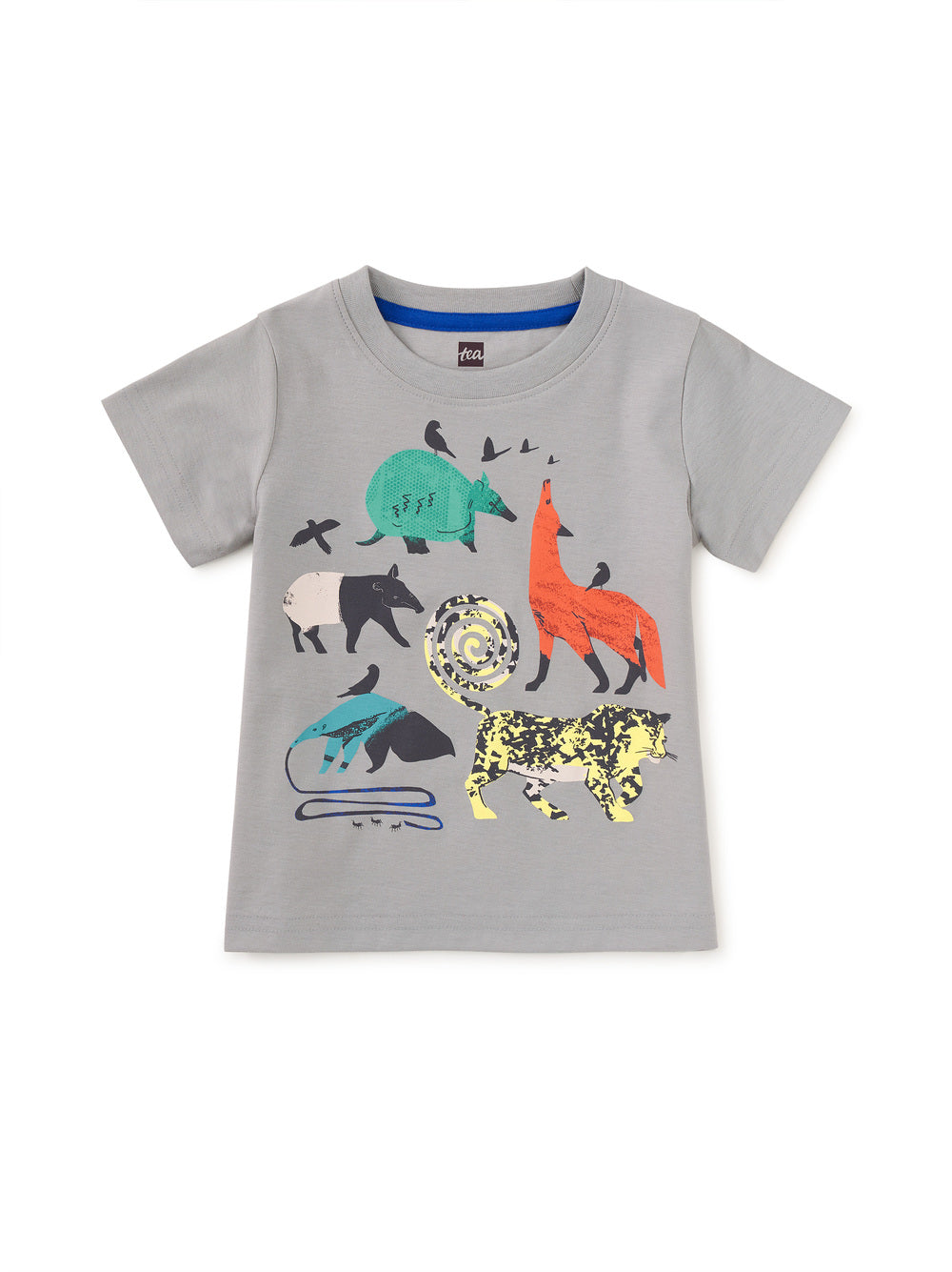 Rainforest Animals Graphic Baby Tee - Mica