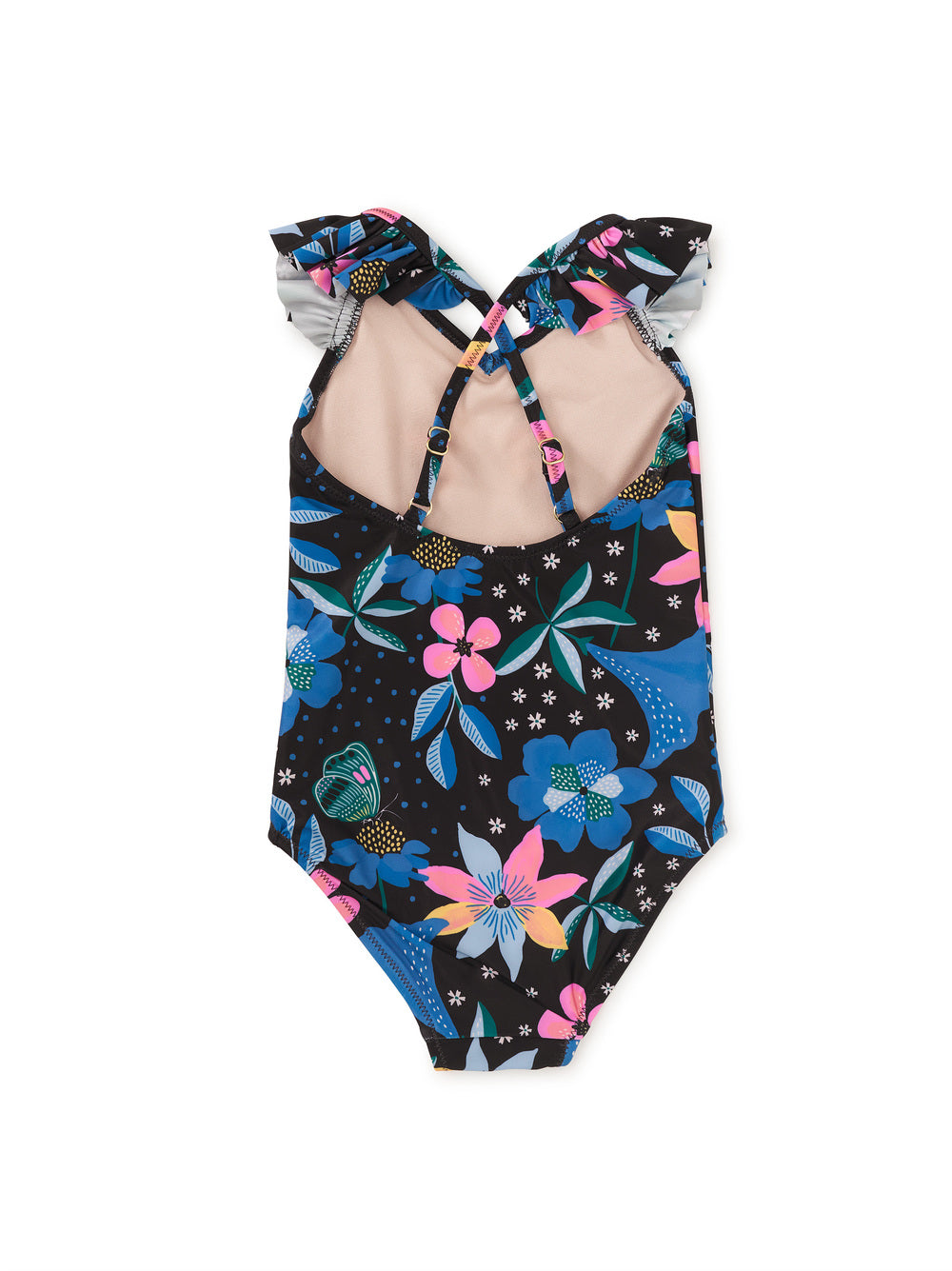 Ruffle One-Piece - Brazilian Painted Floral
