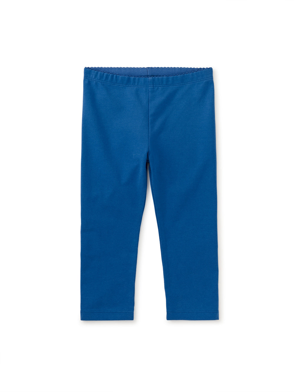 Solid Capri Toddler Leggings - Majorelle Blue