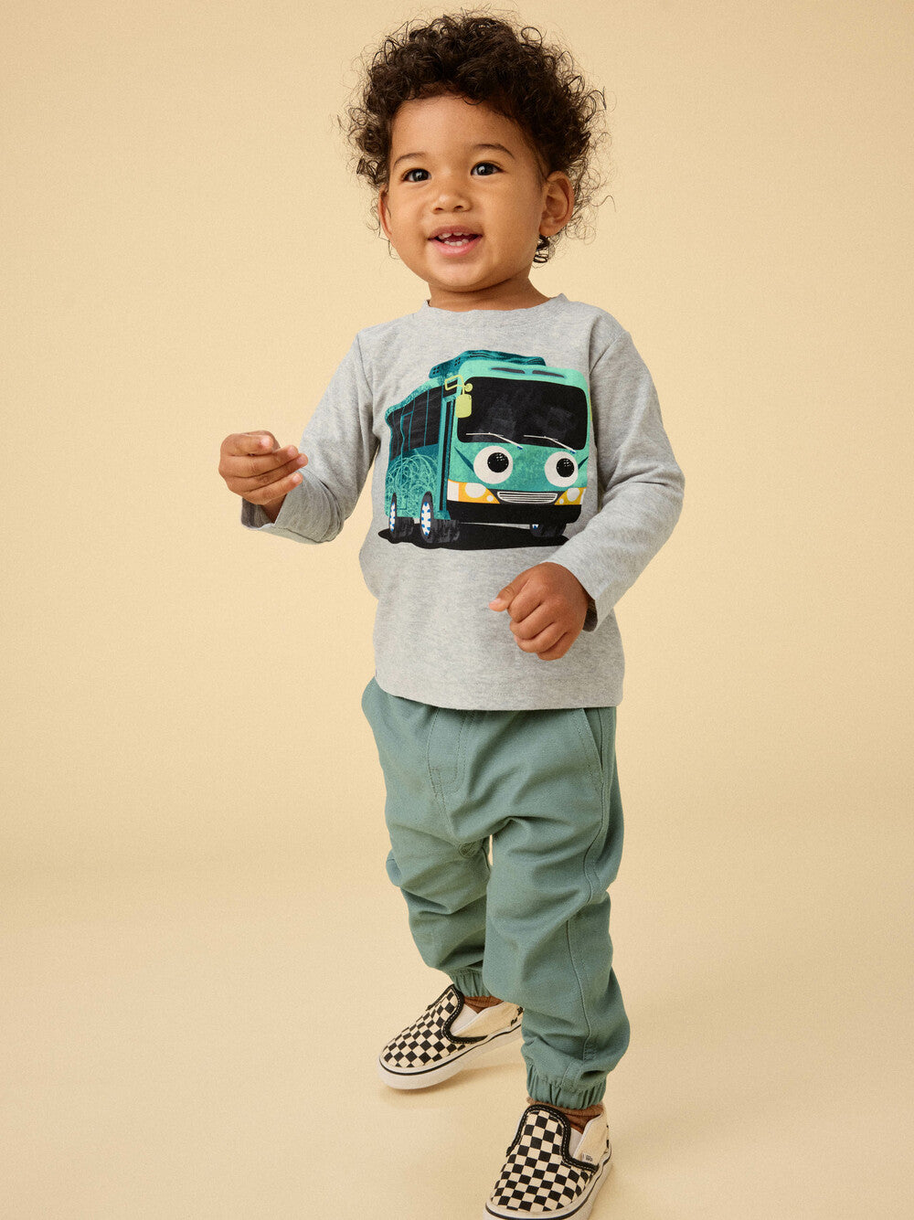 Small Steps Baby Pants - Dried Rosemary