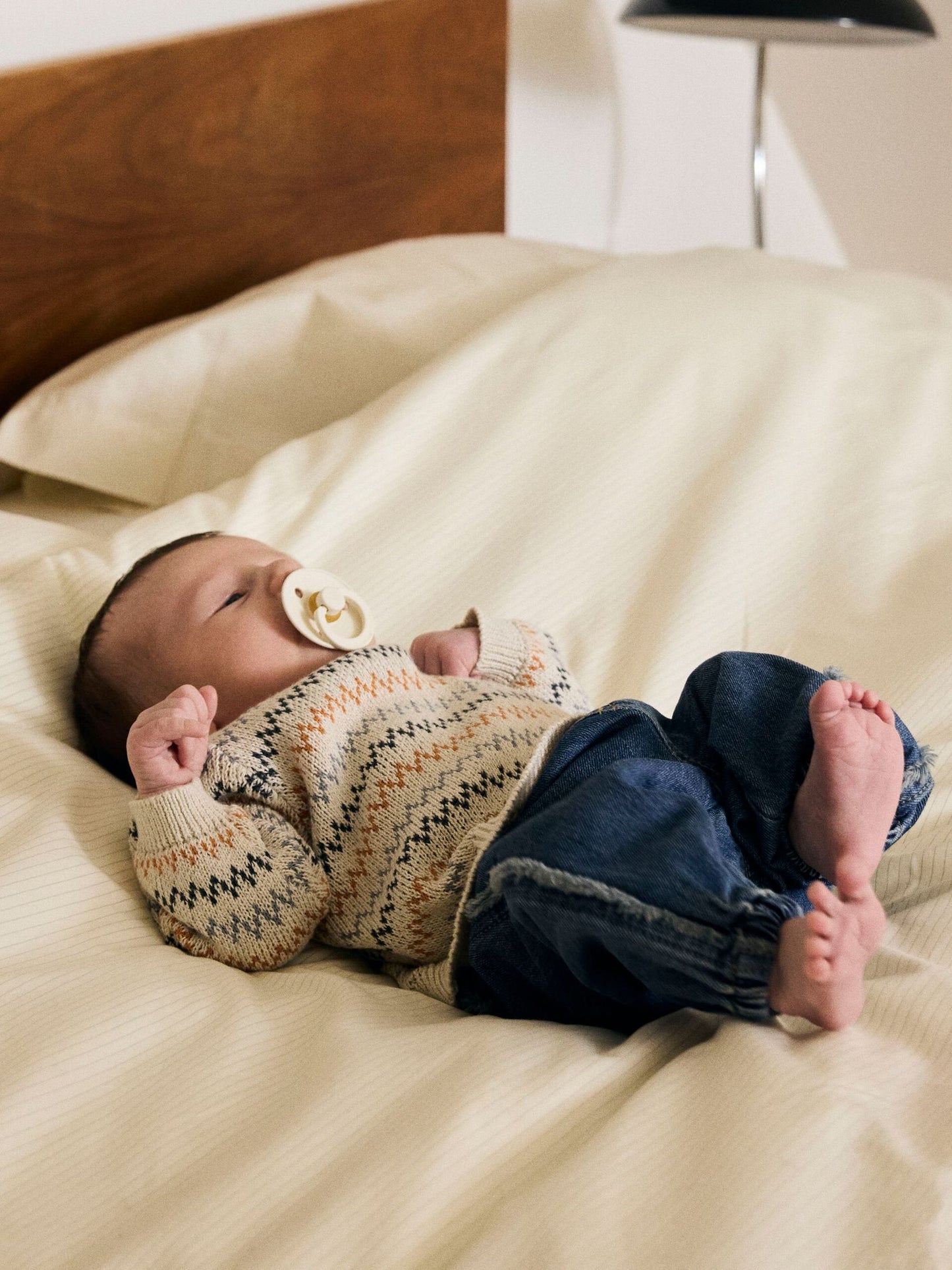 ORGANIC COTTON KNITTED PULLOVER