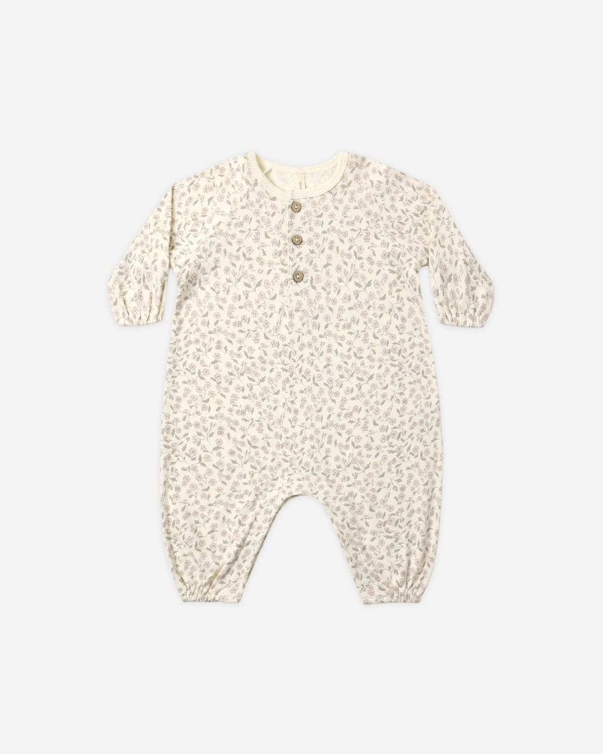 Henley Bubble Jumpsuit Floret