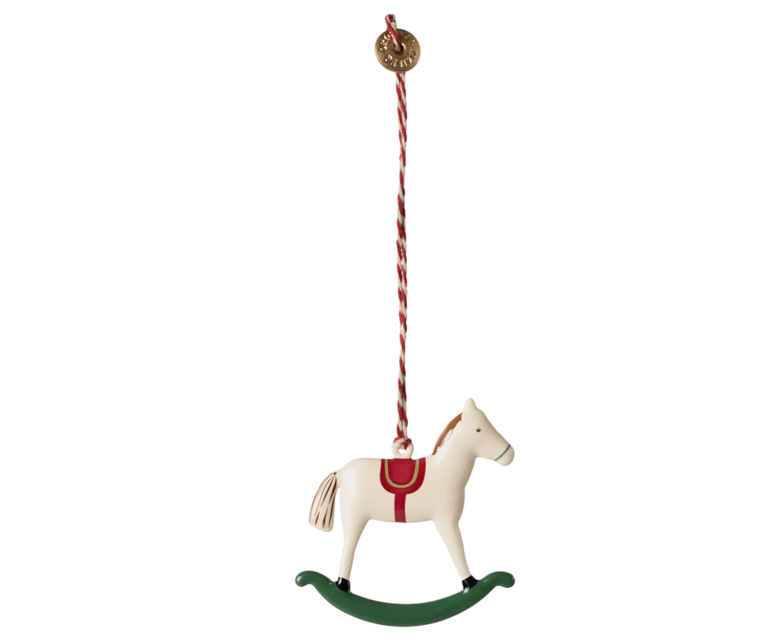 Metal Ornament - Rocking Horse