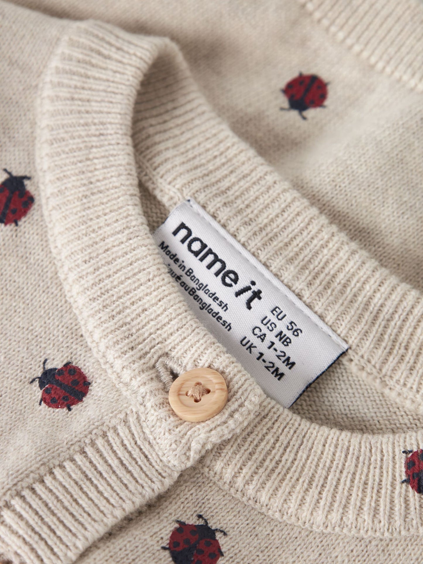 Organic Cotton Cardigan - Peyote Melange