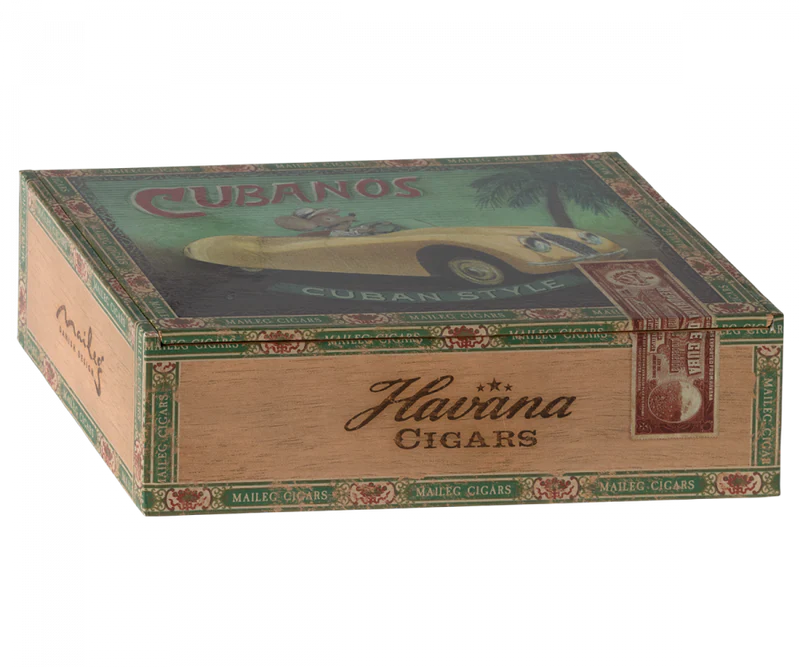 Grandma & Grandpa in Cigar Box