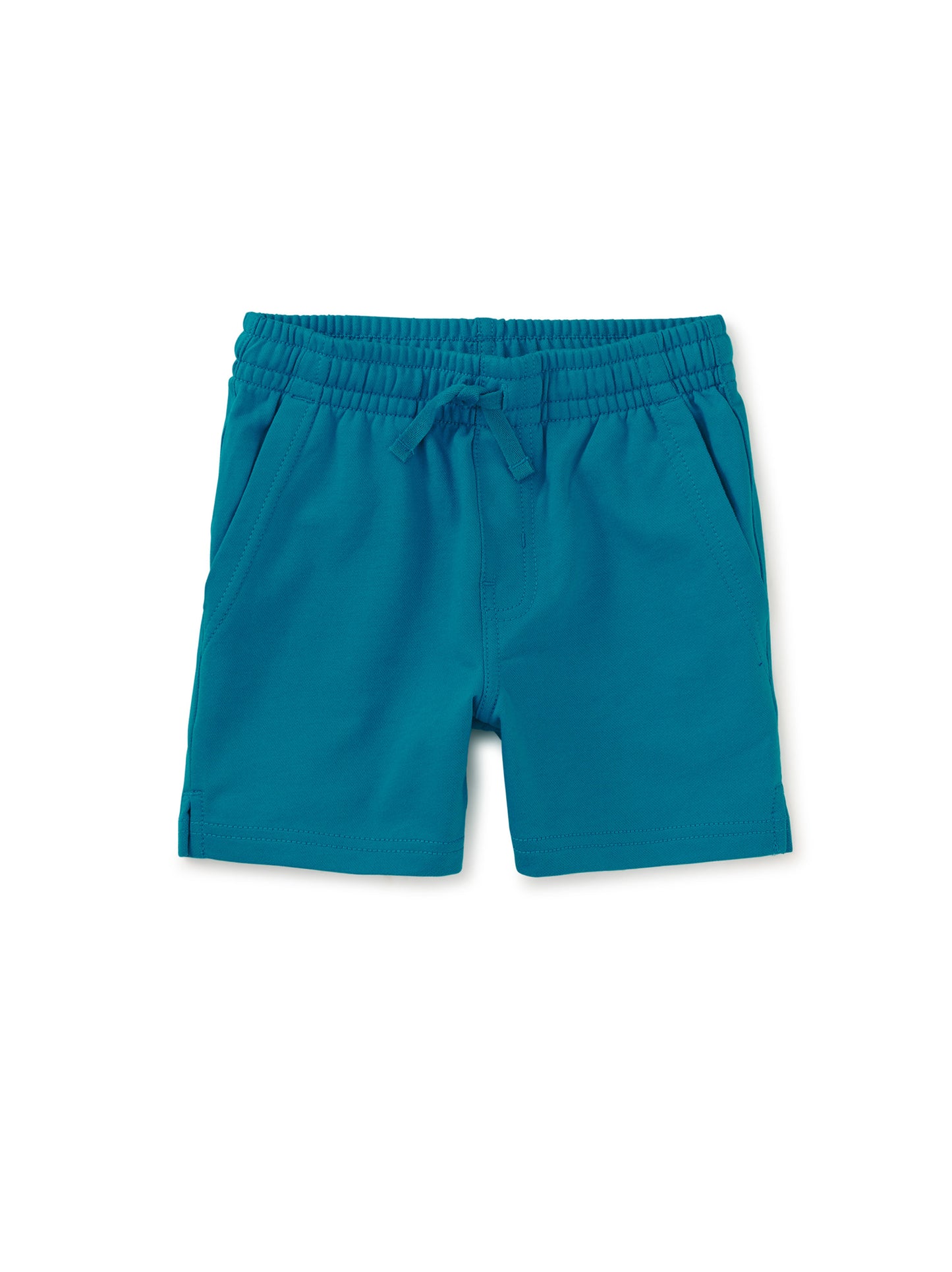 Knit Toddler Shortie - Enamel Blue