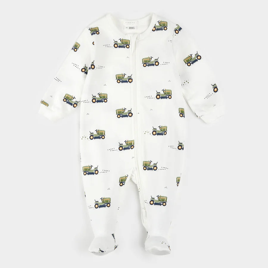 Lawnmower Sleeper - Off White
