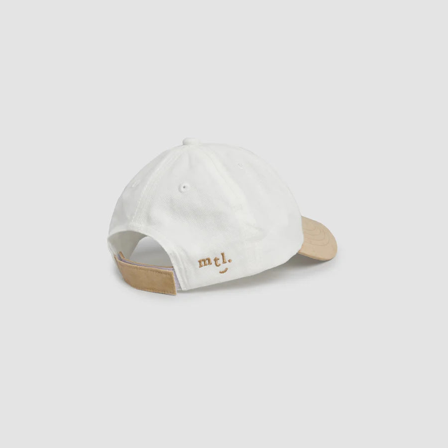 Suede Ball Cap - Birch + Sand