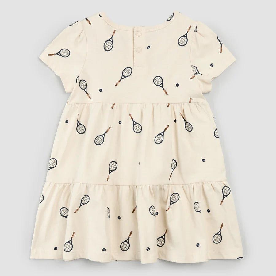 Tiered Jersey Baby Dress - Birch Racquets