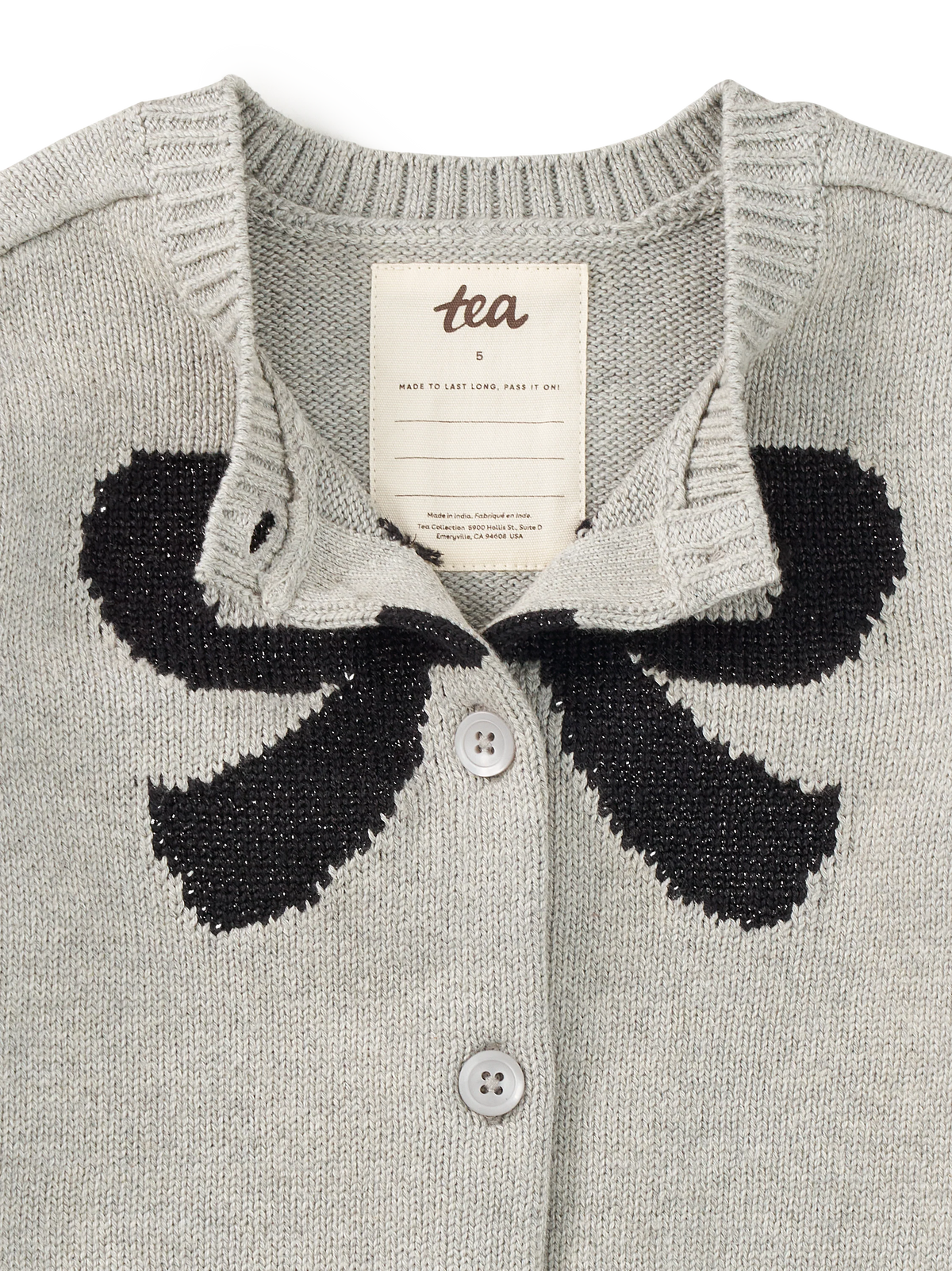 BOW CARDIGAN