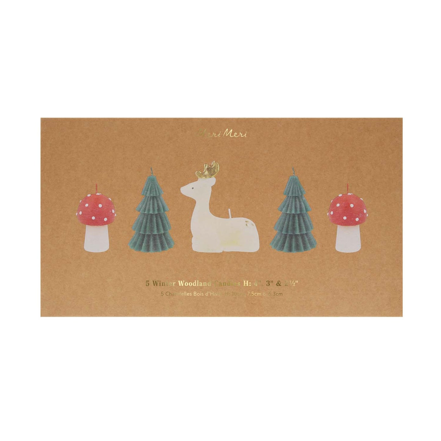 Winter Woodland Candle Set