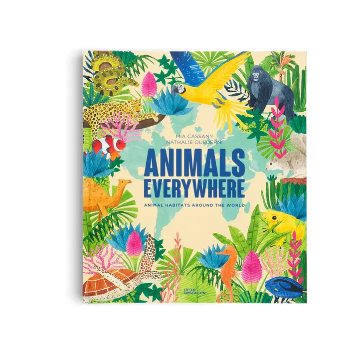 Animals Everywhere by Mia Cassany + Nathalie Ouederni