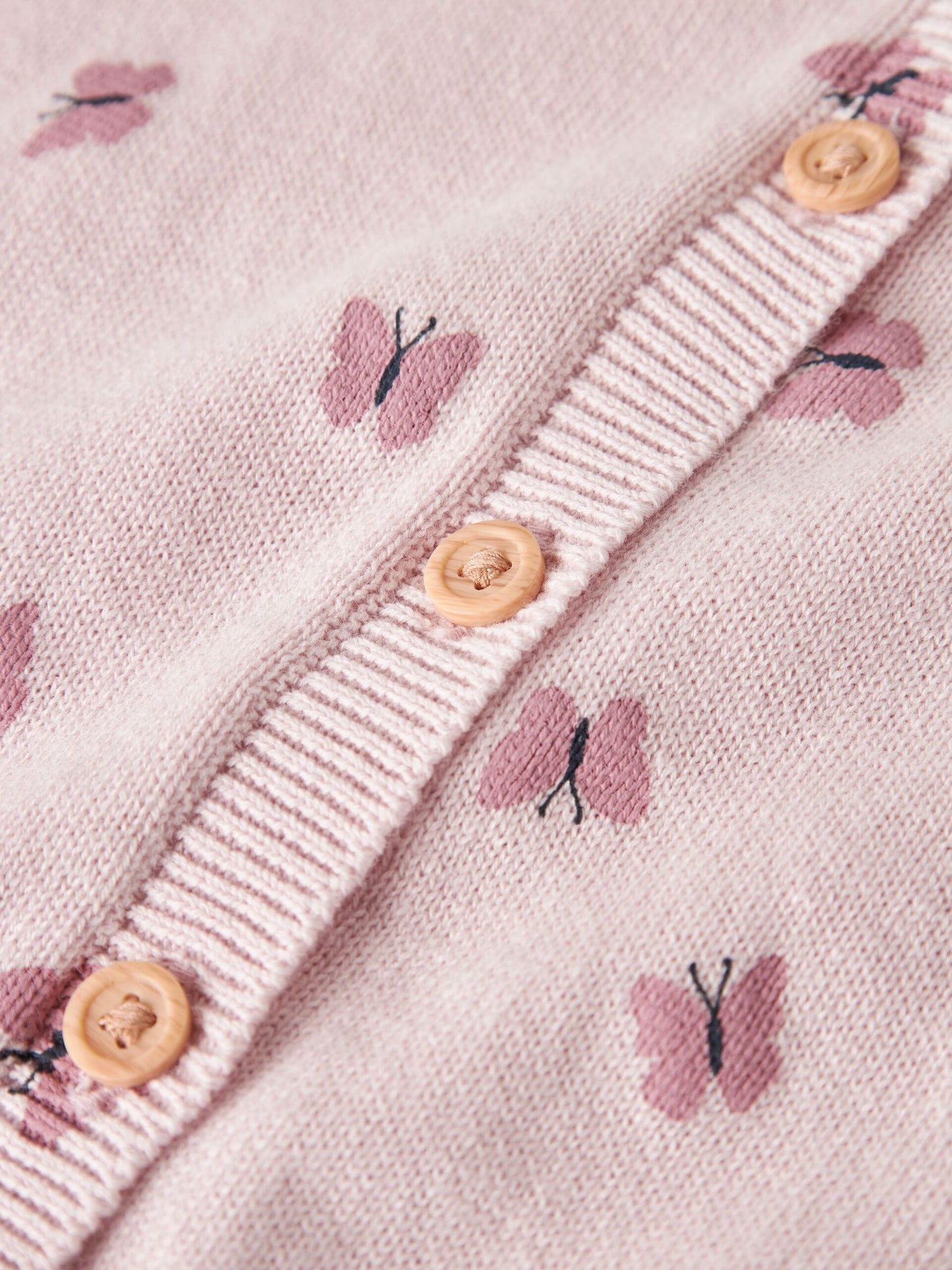 Organic Cotton Cardigan - Lotus