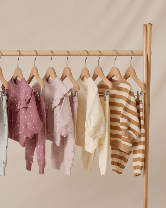 Ruffle Sleeve Sweatshirt - Bows