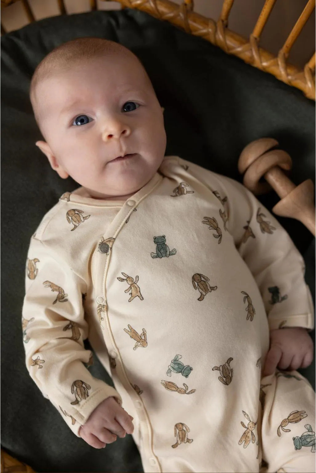 Noppies Baby Play suit all over print - Buttercream