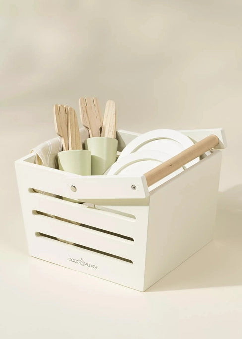 Wooden Picnic Playset + Accessories