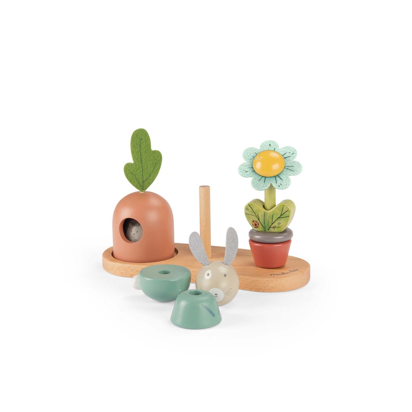 Trois Petits Lapins - Stack-Up Activity