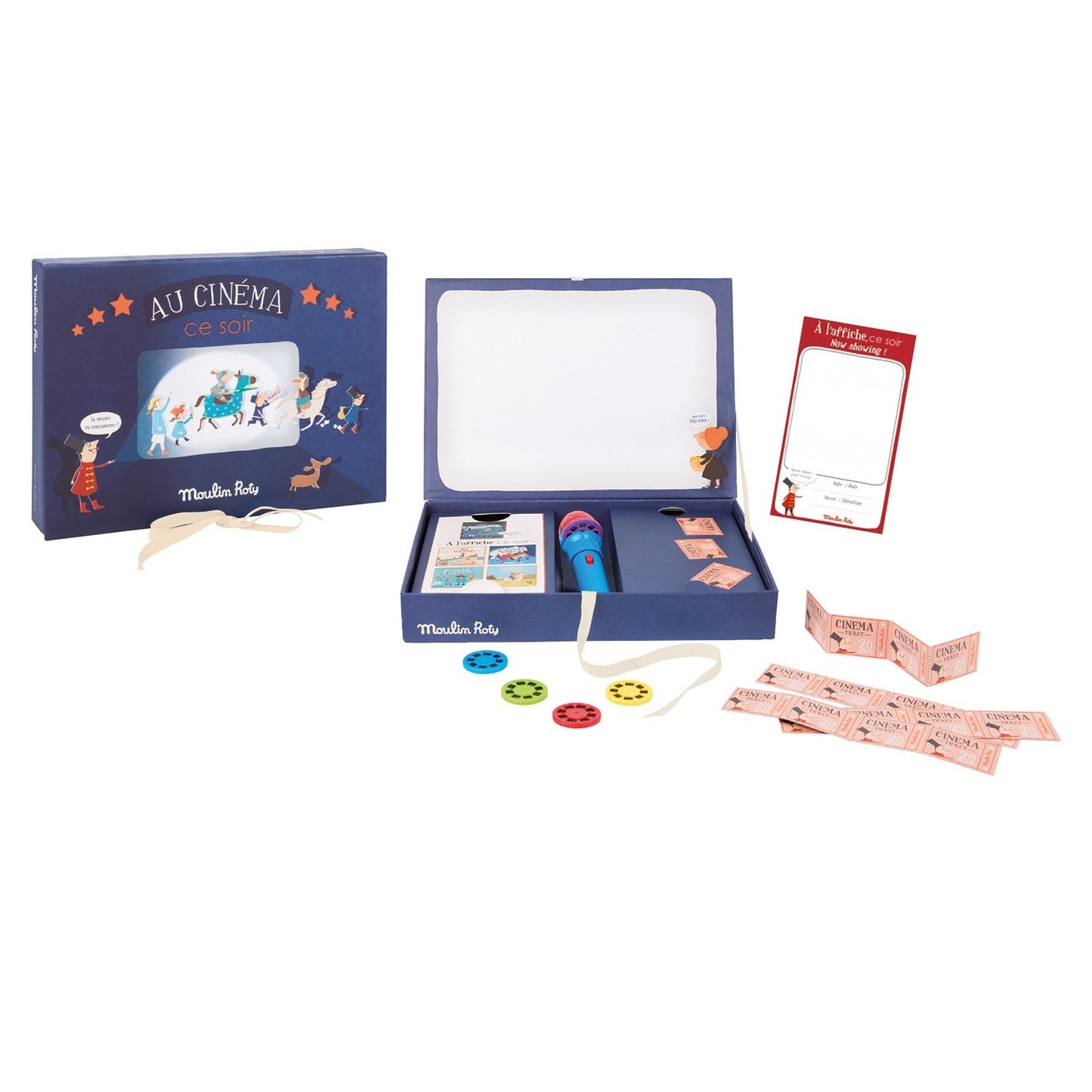 Histoires du soir - At the Movies cinema box with torch