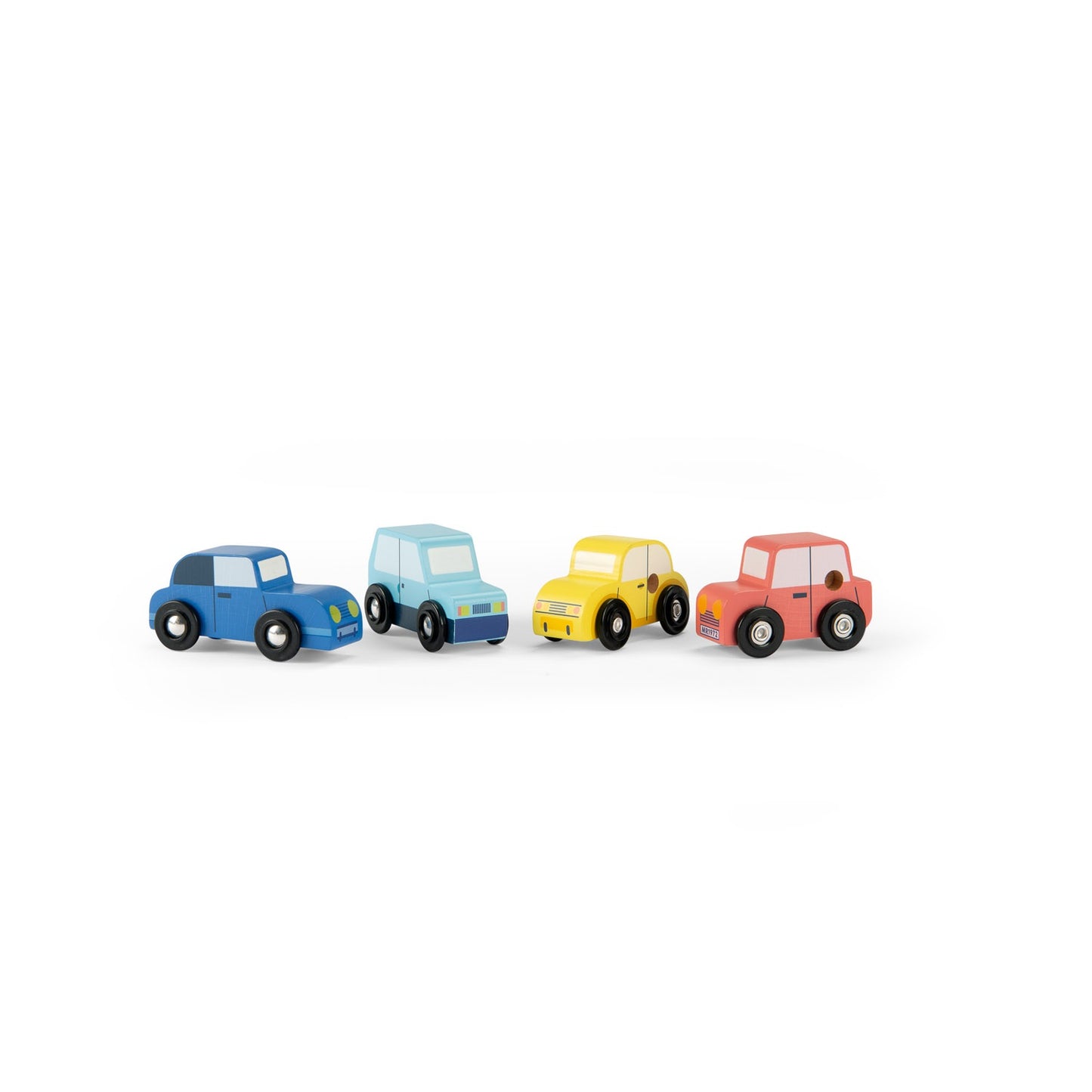 Avenue Du Moulin - Set of 4 Wooden Cars