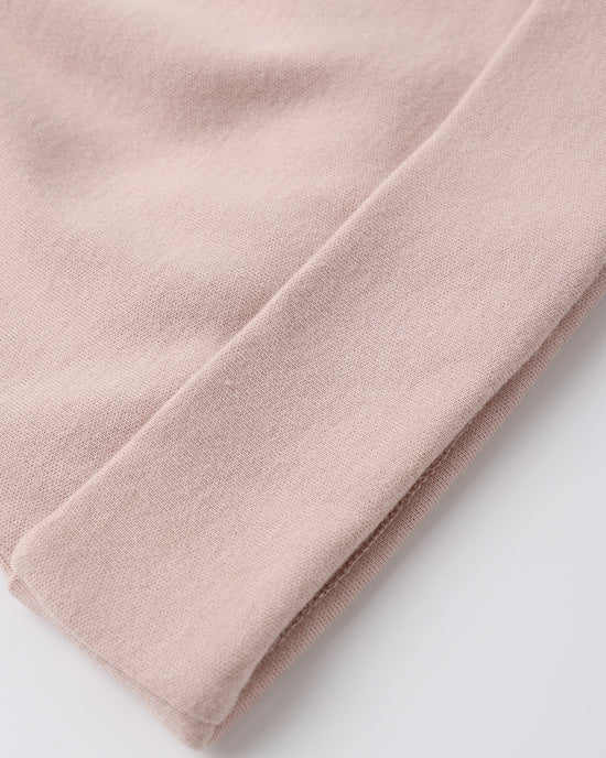 Knotted Baby Hat - Blush