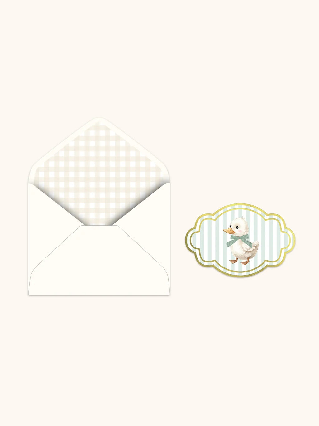 Cute Waddle Baby Deluxe Greeting Card