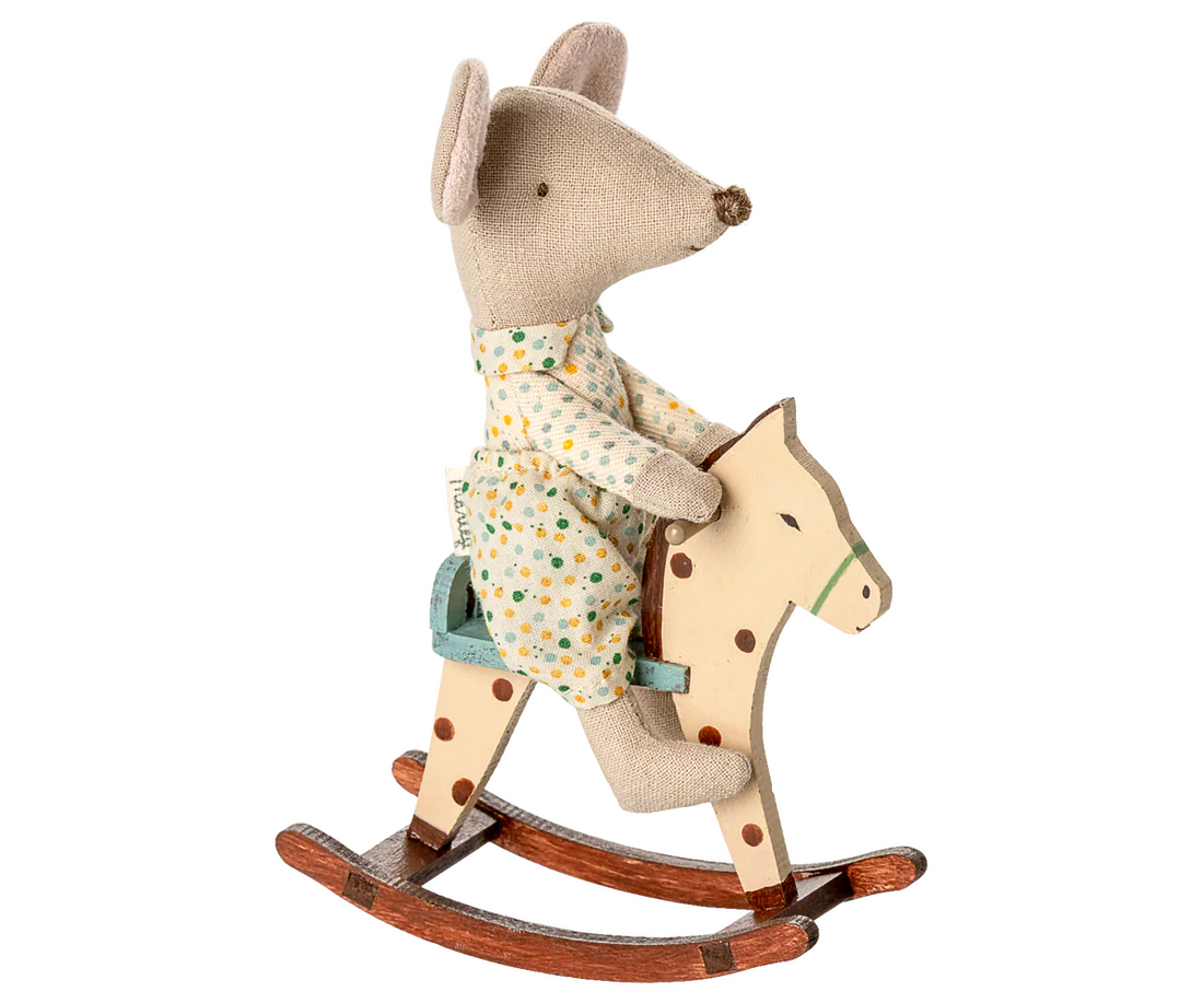 Rocking Horse for Mouse - Spotted