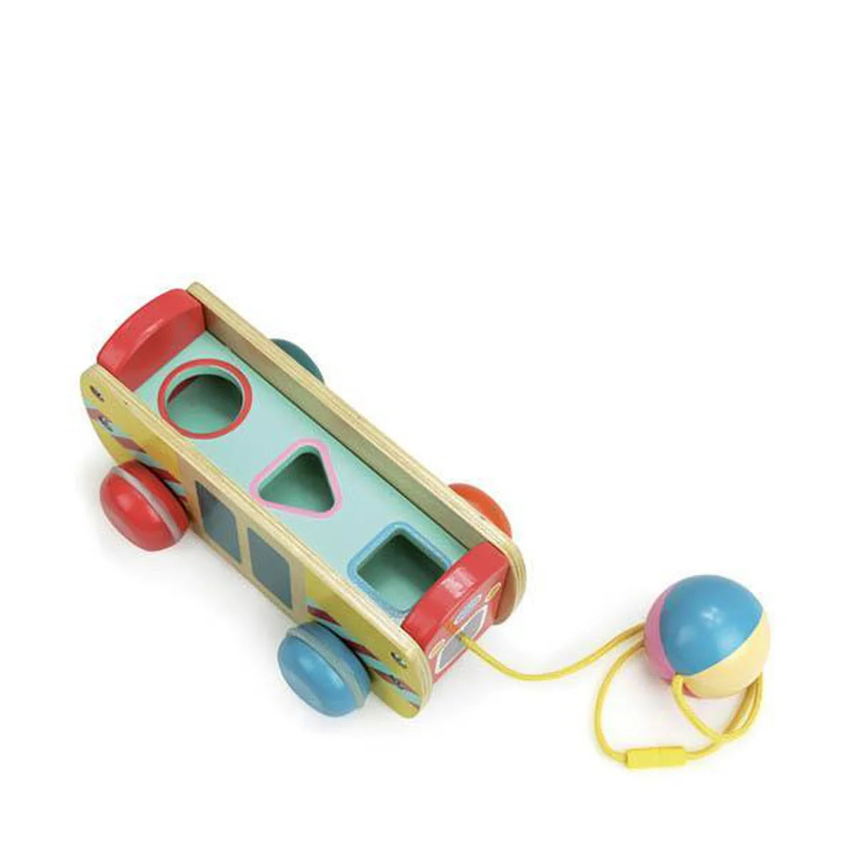 Pull Along Animal Bus - Vilac