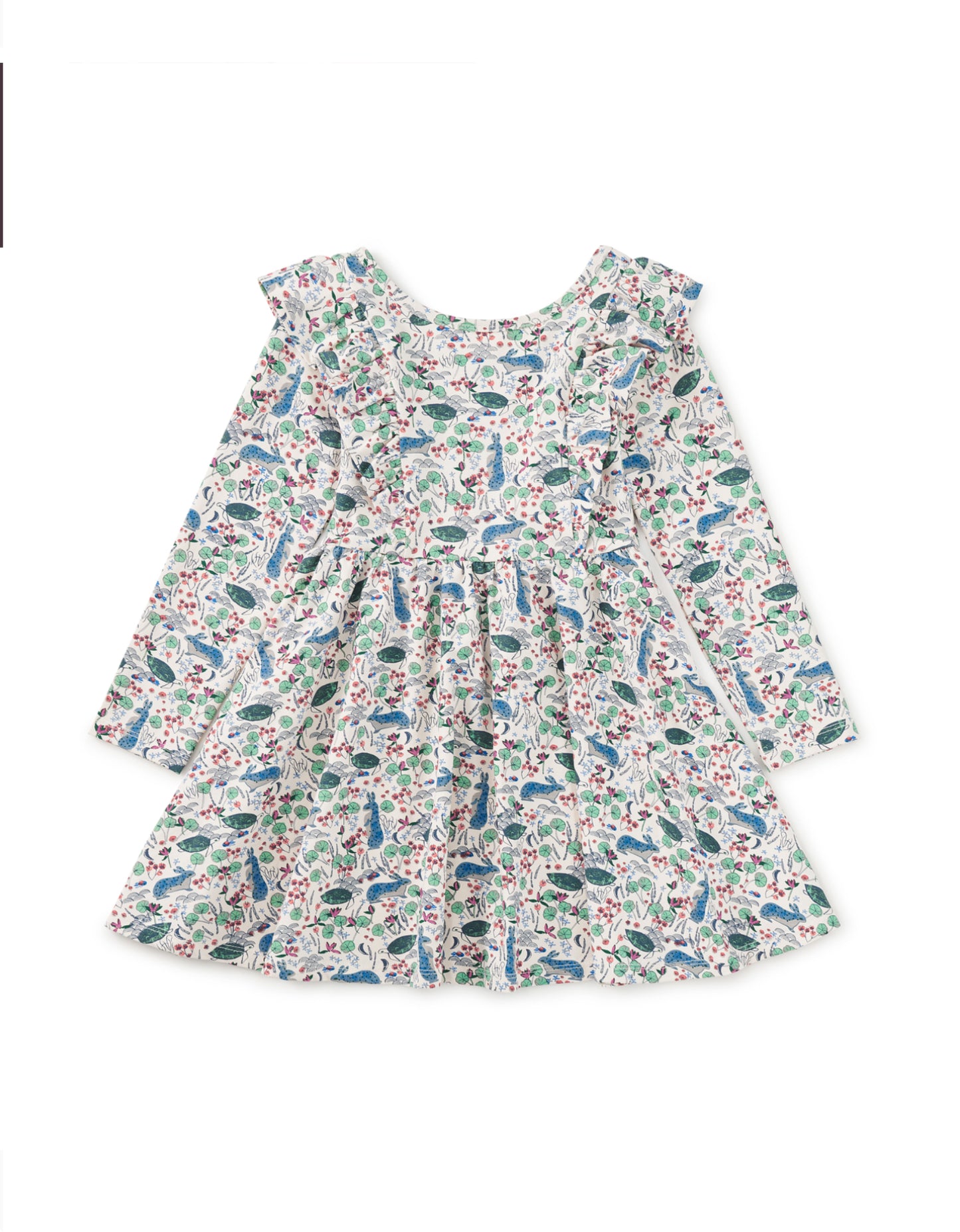 Ruffle Shoulder Ballet Dress - Rabbit&Turtle Folktale