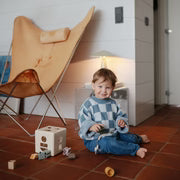 Silicone pacifier Clip- Hera-shifting sand-Mushie