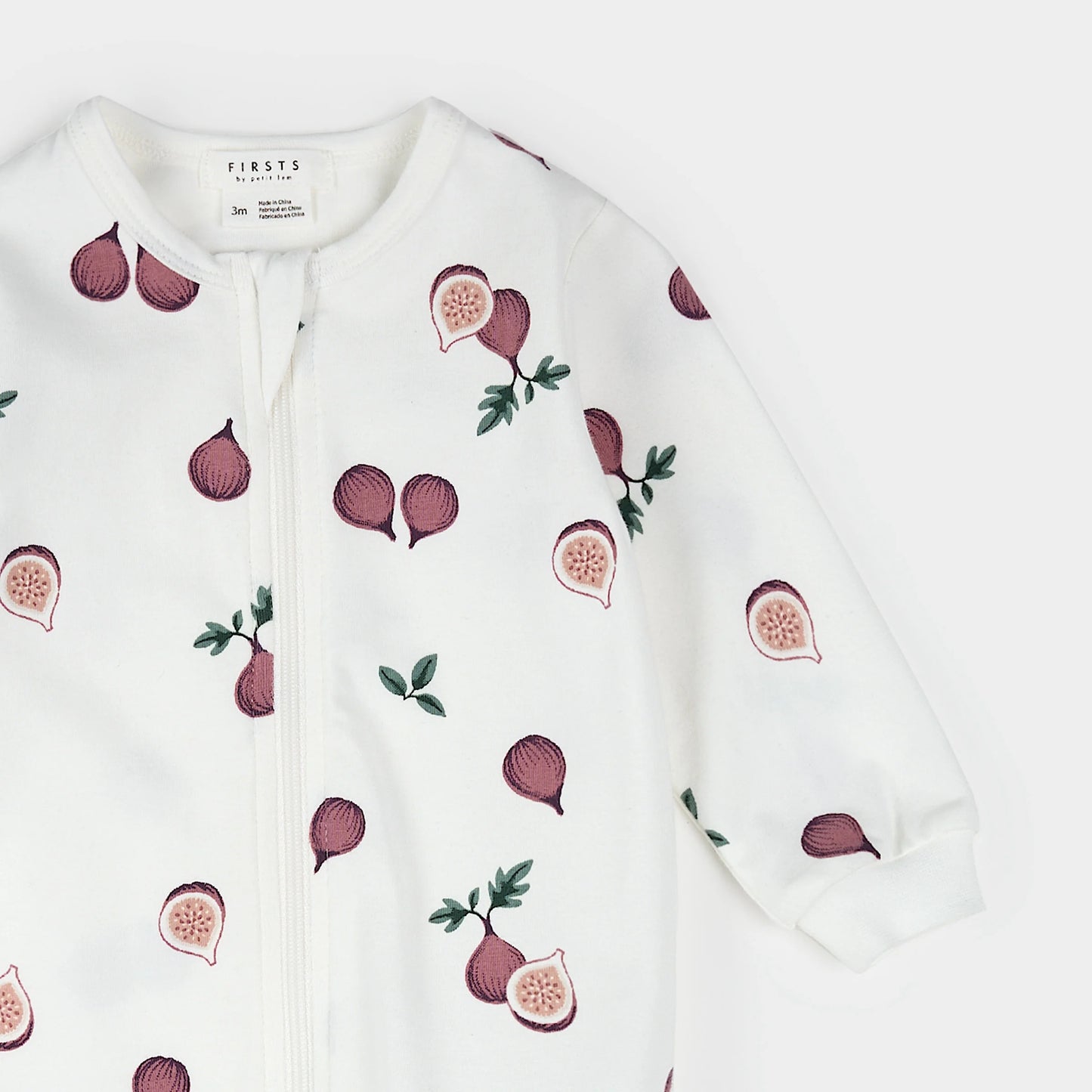 Figs Print on Off-White Sleeper