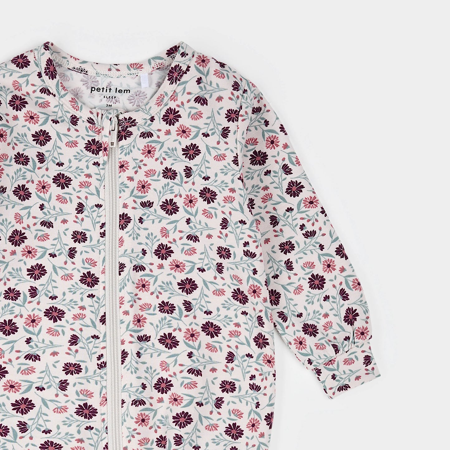 Poppy Floral Jersey Modal Blend Sleeper