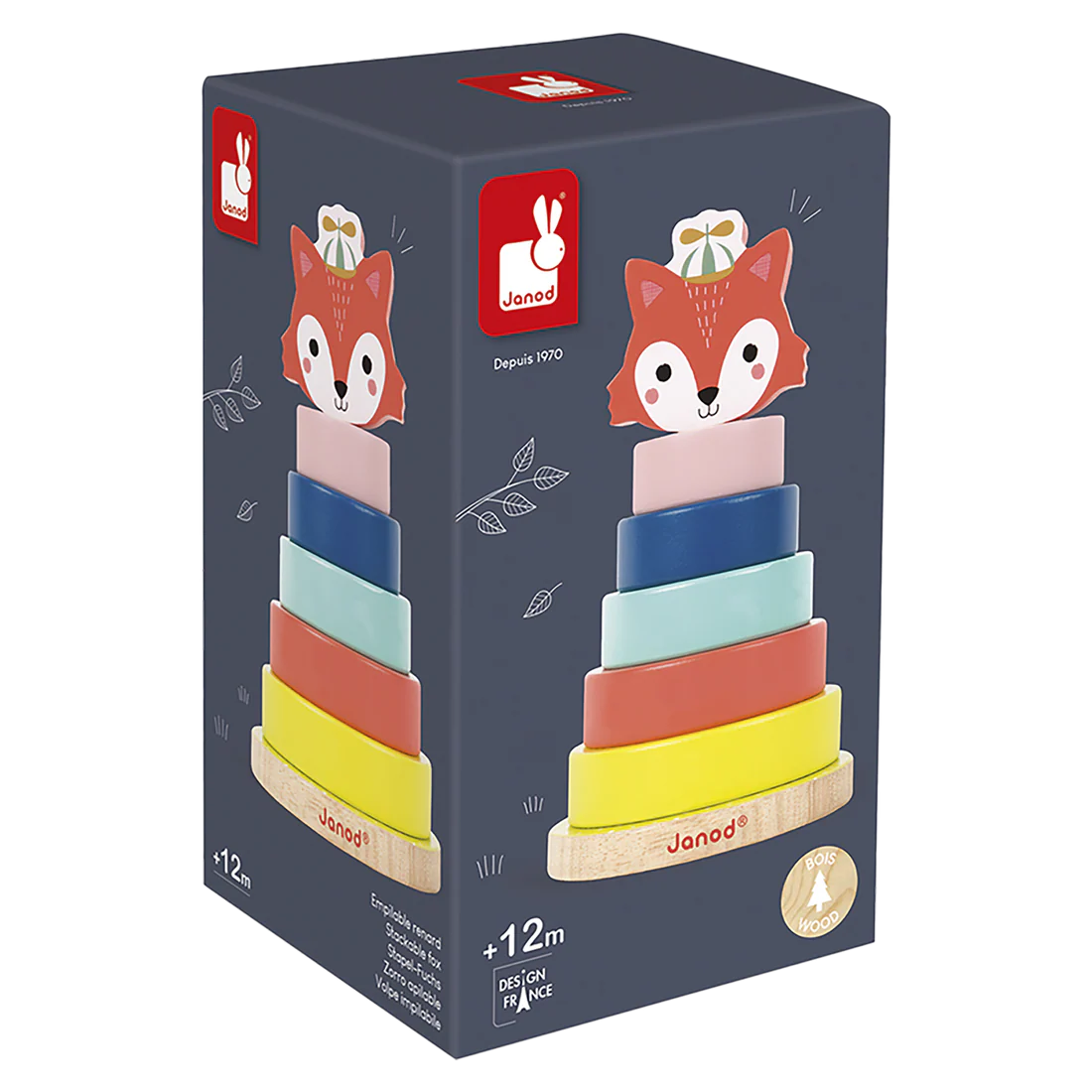 Baby Forest - Fox Stacker