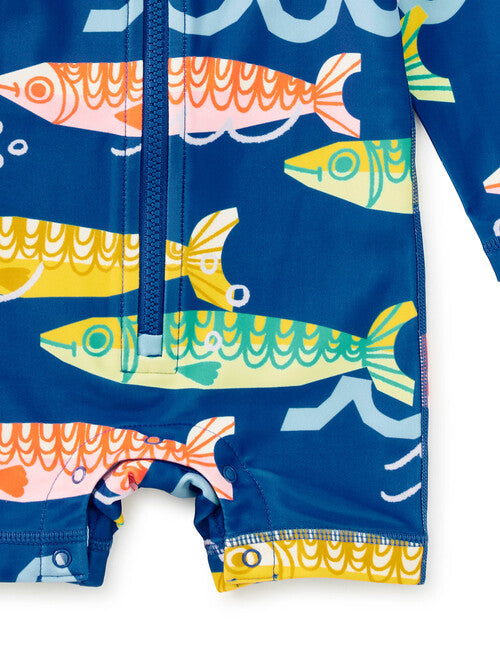 Rash Guard Baby Swimsuit - Sardinas del Mar