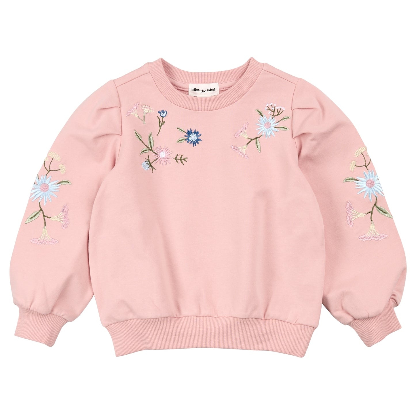 Toddler Sweatshirt Top Knit-PINK LT
