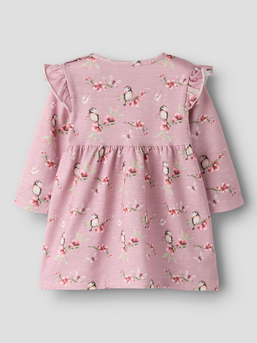 Organic Cotton Dress - Dawn Pink