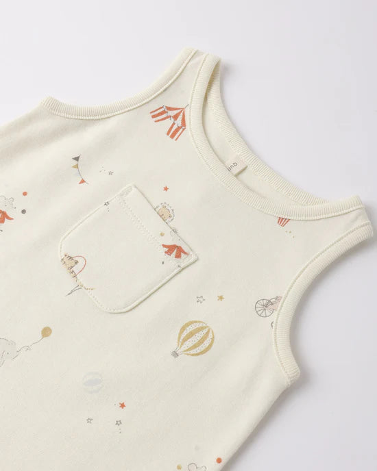 Sleeveless One-Piece Carnival