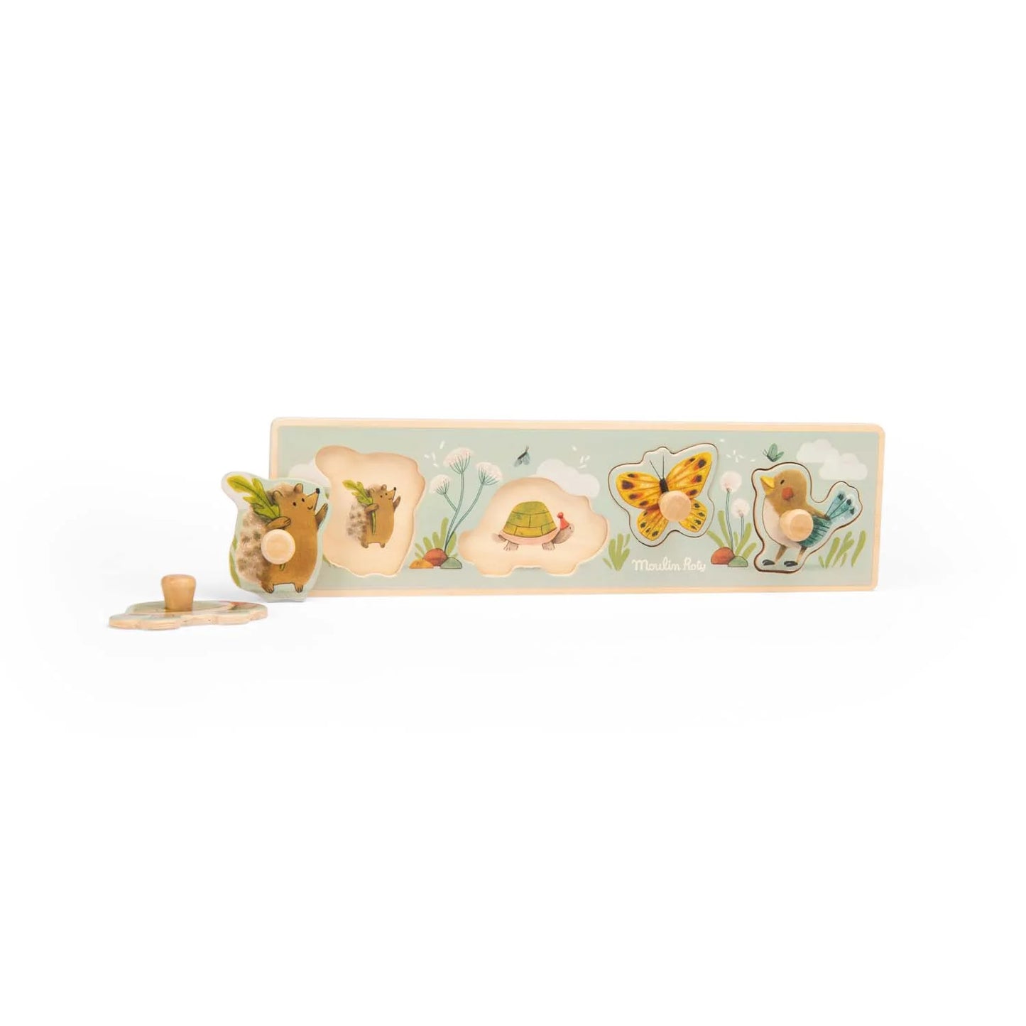 Trois Petits Lapin - Peg Puzzle