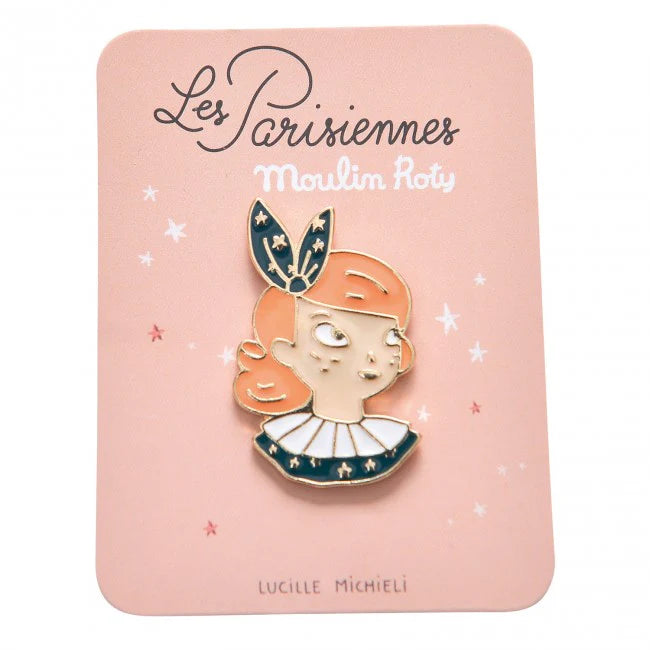 Constance Enamel Pin - Parisiennes
