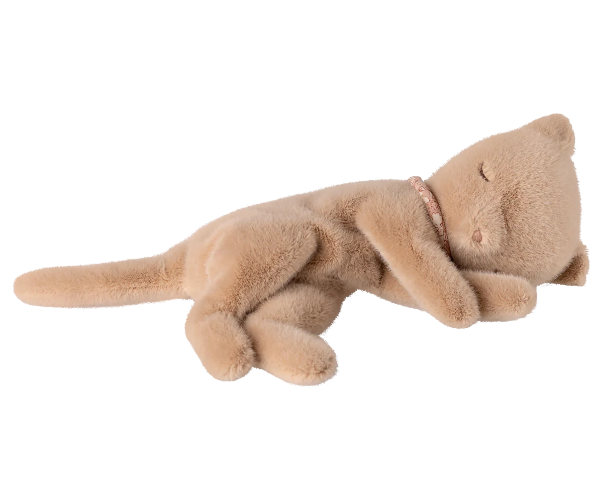 Sleeping Plush Kitten