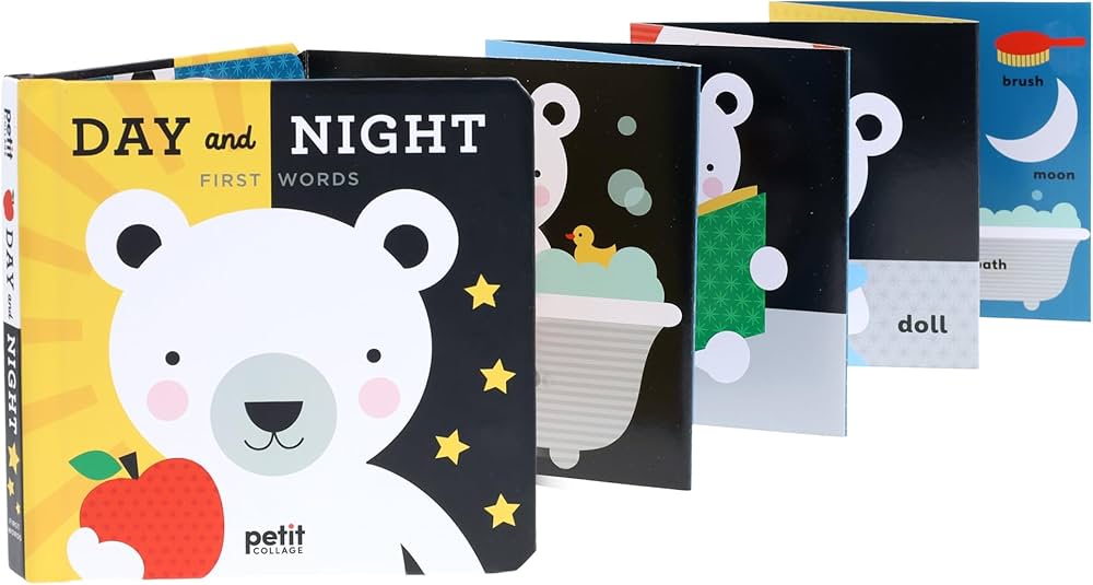 Day and Night First Words - Petit Collage