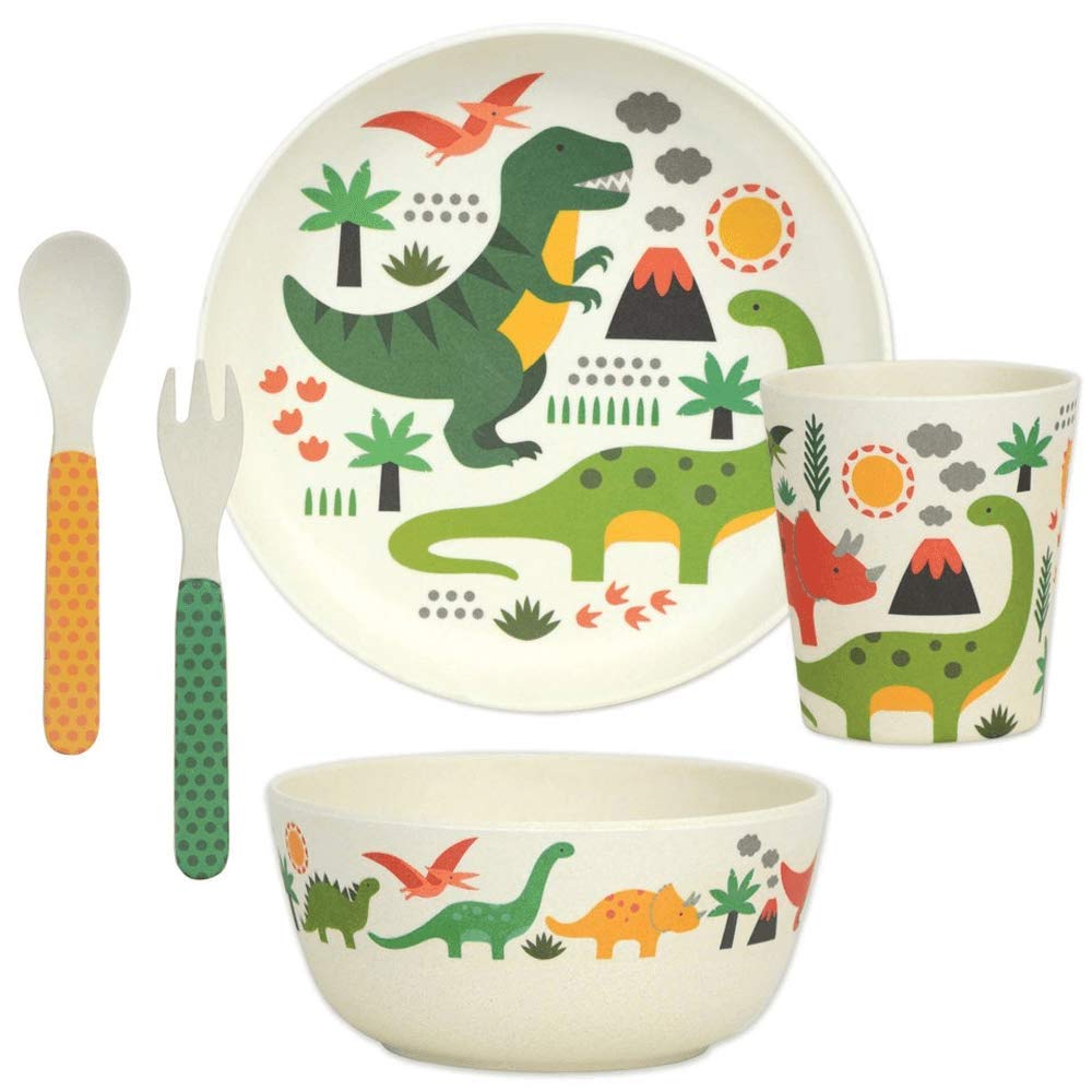 Dinnerware Set Dinosaur - Petit Collage