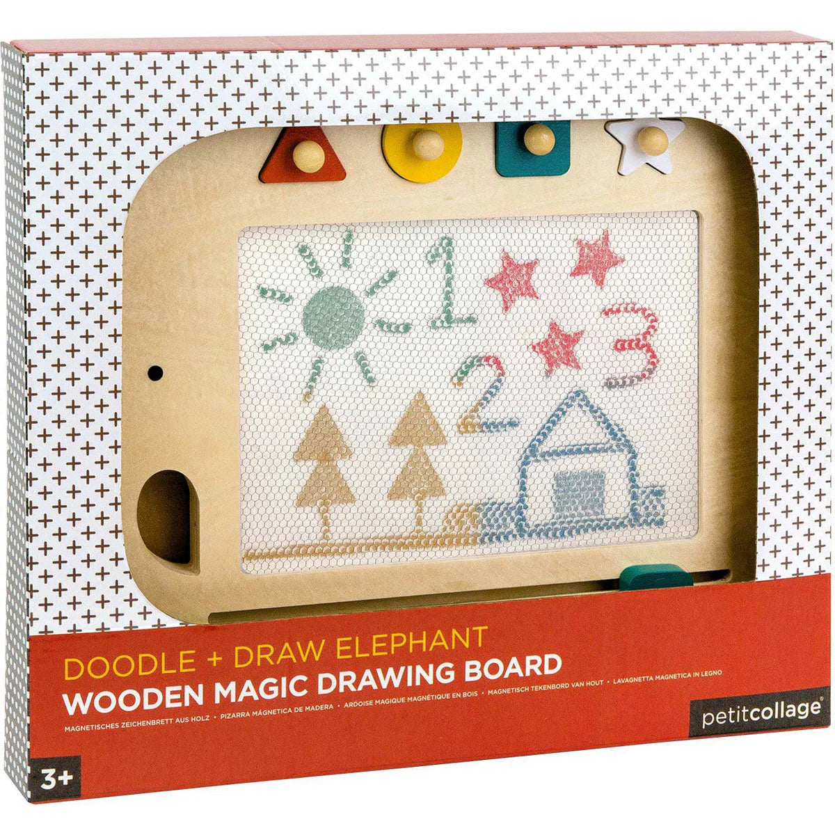 Wooden Elephant Magic Drawing Board