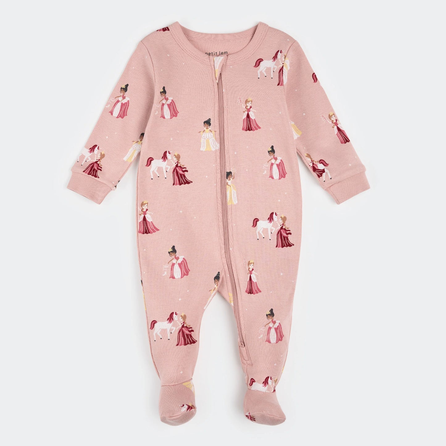 Princess Print on Vintage Rose Sleeper
