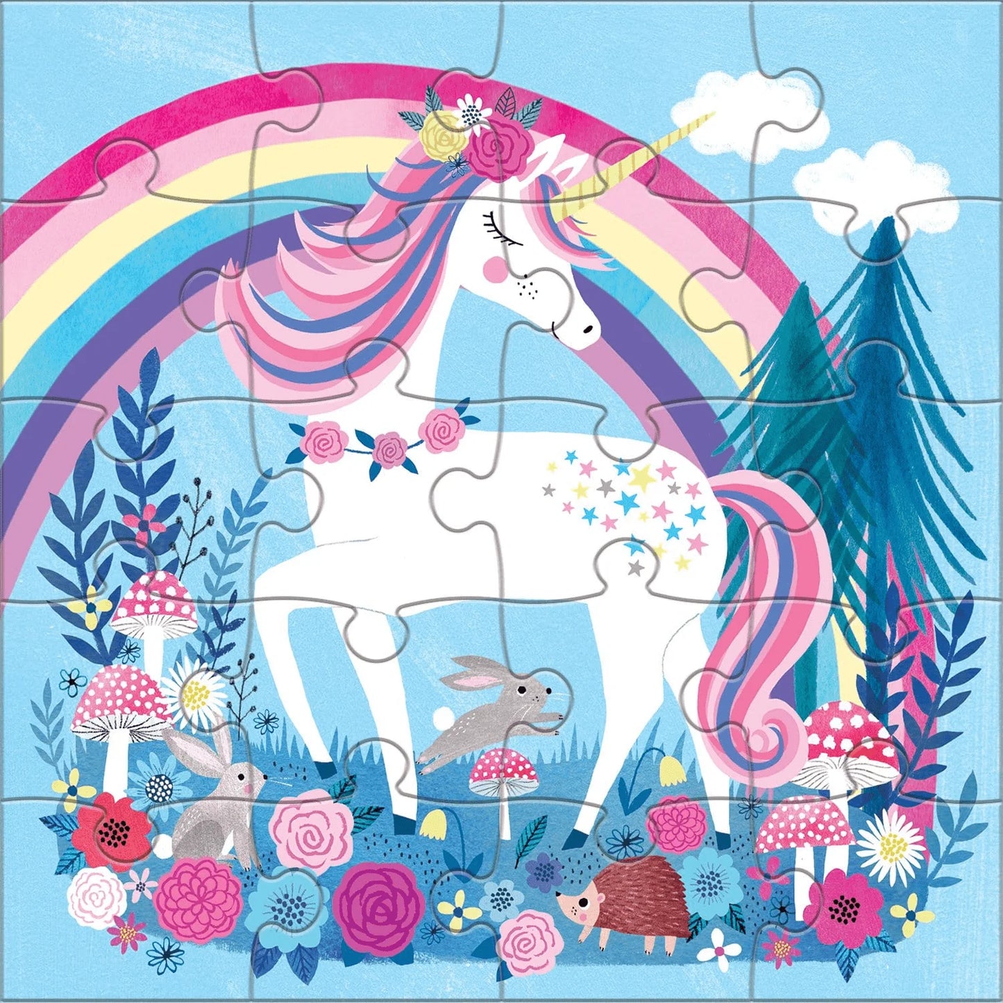 Magnetic Puzzle Set-Unicorn Dreams