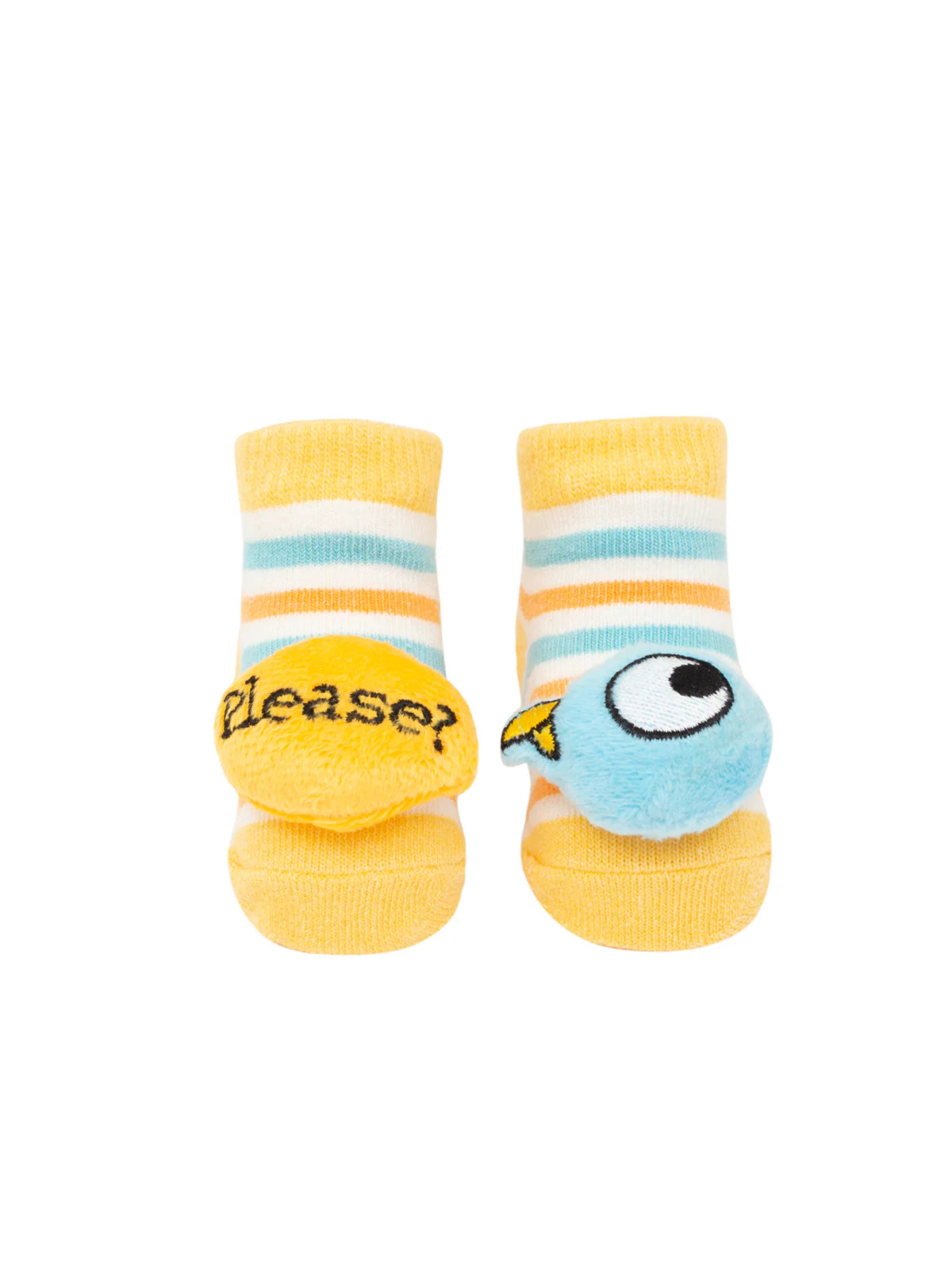 Mo Willems Baby Rattle Socks (2-pack) - 0-12m