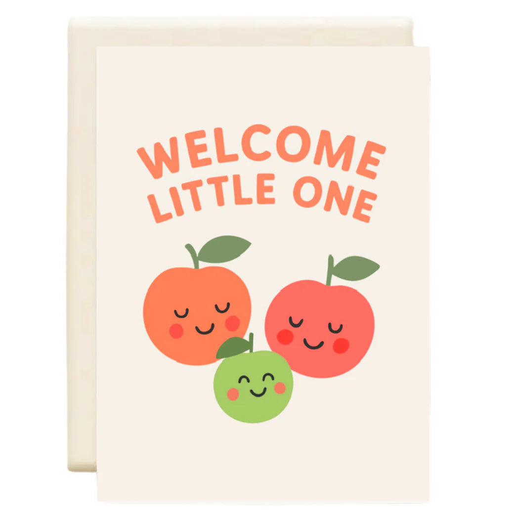 Apple - New Baby Greeting card