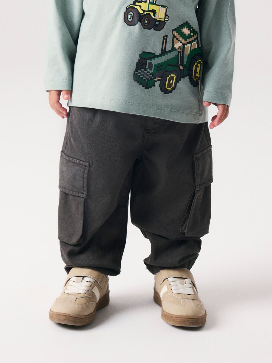 Tapered Cargo Trousers
